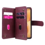 Multi-Function Wallet 10 Card Slots Leather Phone Case, For Xiaomi 14T Pro, For Xiaomi 14T, For Xiaomi Poco F6 - Image 5