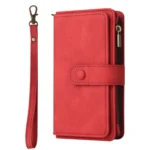 Skin Feel Multi Card Slots Zipper Wallet Leather Phone Case, For Xiaomi 14T Pro, For Xiaomi 14T, For Xiaomi Poco F6, For Xiaomi Poco F6 Pro - Image 2