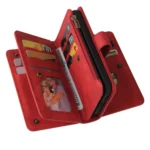 Skin Feel Multi Card Slots Zipper Wallet Leather Phone Case, For Xiaomi 14T Pro, For Xiaomi 14T, For Xiaomi Poco F6, For Xiaomi Poco F6 Pro - Image 5