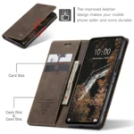 CaseMe 013 Multifunctional Horizontal Flip Leather Phone Case, For Redmi 13 - Image 6