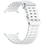Ocean Dual Silver Buckle Silicone Watch Band - Image 4