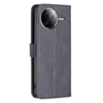 Magnetic Buckle Rhombus Texture Leather Phone Case, For Redmi K80 / K80 Pro, For Redmi Turbo 4, For Redmi Note 14 Pro 4G - Image 3