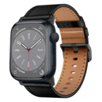 Wilderness Top-grain Leather Watch Band, For Apple Watch Series 9 45mm, For Apple Watch Ultra 49mm