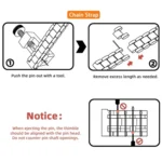 MIJOBS Bamboo Stainless Steel Watch Band - Image 3