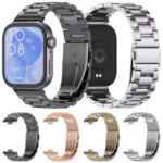 MIJOBS Three-Beads Stainless Steel Watch Band - Image 2