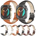 MIJOBS Slim Genuine Leather Watch Band - Image 2