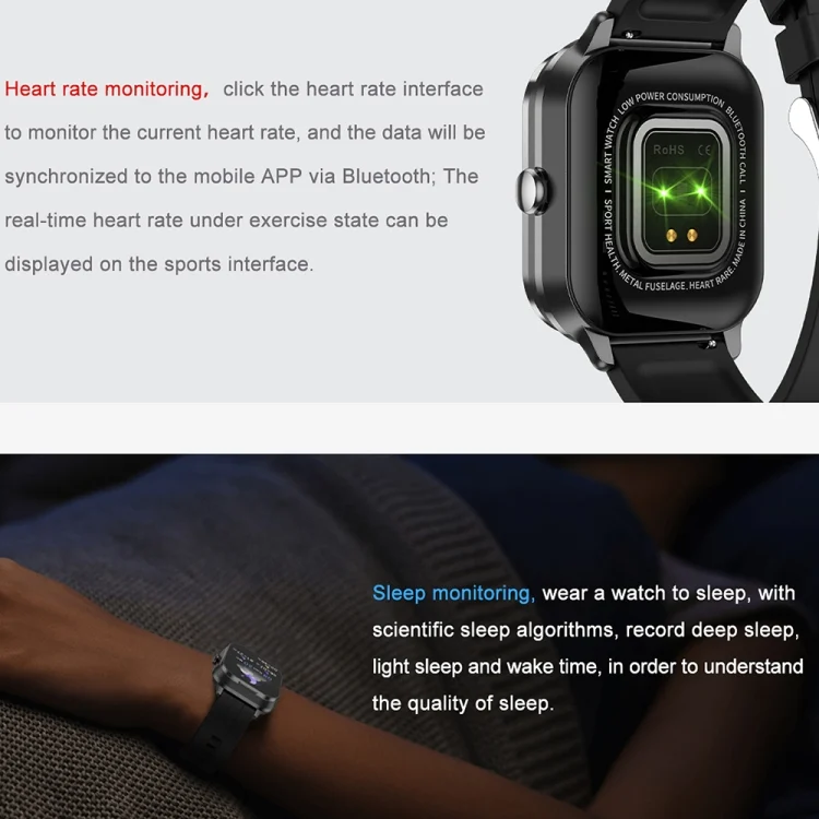 EDA0068931_B5.webp D8 Pro 2.01 inch 2 in 1 Bluetooth Earphone Steel Strap Smart Watch, Support NFC with Cover - Image 6