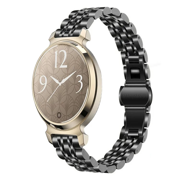 EDA006896901A.webp Seven-beads 14mm Stainless Steel Watch Band - Image 1