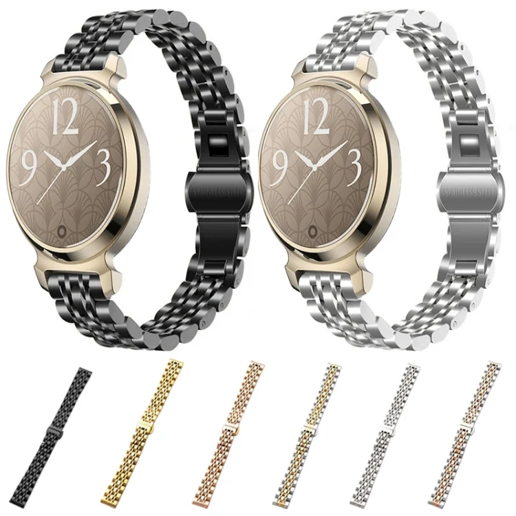 EDA0068969_B1.webp Seven-beads 14mm Stainless Steel Watch Band - Image 2