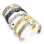 Seven-beads 14mm Stainless Steel Watch Band - Image 3