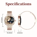 NX17 Pro 1.19 inch AMOLED Screen Silicone Strap Smart Watch, Support Health Monitoring / Bluetooth Call - Image 12