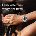 NX17 Pro 1.19 inch AMOLED Screen Silicone Strap Smart Watch, Support Health Monitoring / Bluetooth Call - Image 10