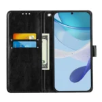 Colored Drawing Pattern Plain Weave Leather Phone Case, For vivo Y28 4G - Image 3