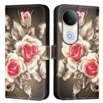 Colored Drawing Pattern Plain Weave Leather Phone Case, For vivo S20, For vivo S20 Pro - Image 2