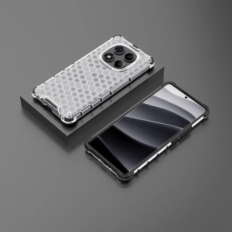 EDA006910309A_1.webp Honeycomb Shockproof Phone Case, For Redmi Note 14 Pro 4G, For Redmi Note 14 4G 163.25mm, For Redmi Note 14 5G, For Redmi Note 14 Pro+ 5G - Image 2