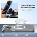 Ice Feel HD Transparent MagSafe PC Full Coverage Phone Case, For iPhone 14 Pro Max, For iPhone 13 Pro Max, For iPhone 13 Pro - Image 3