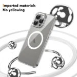 Ice Feel HD Transparent MagSafe PC Full Coverage Phone Case, For iPhone 14 Pro Max, For iPhone 13 Pro Max, For iPhone 13 Pro - Image 4