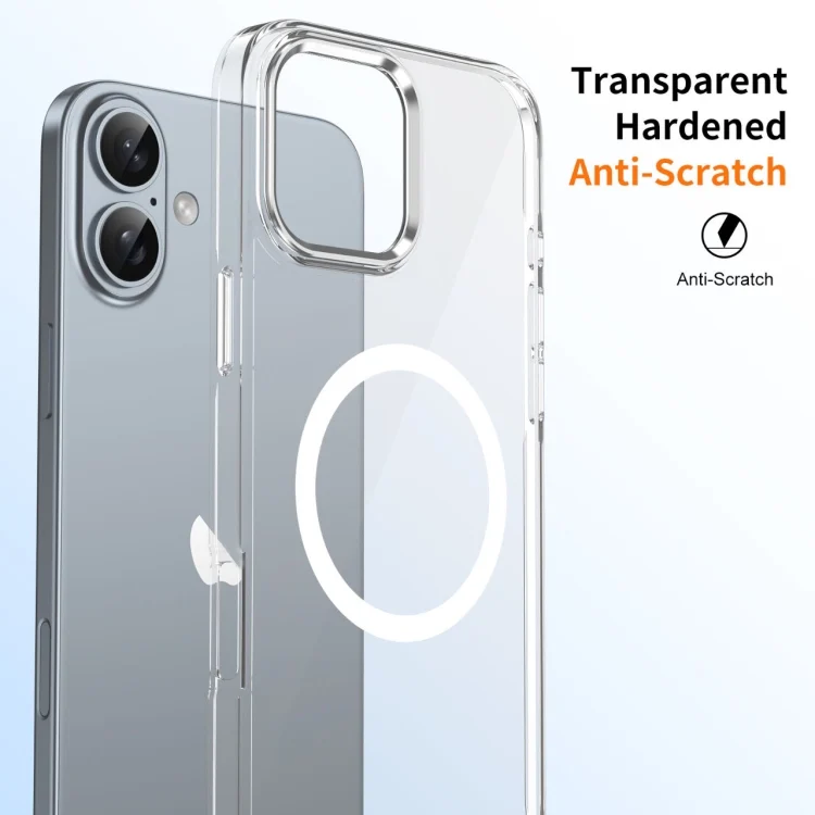 EDA006910613A_1.webp Ice Feel HD Transparent MagSafe PC Full Coverage Phone Case, For iPhone 16, For iPhone 15 Pro Max, For iPhone 15 Pro - Image 2