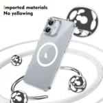 Ice Feel HD Transparent MagSafe PC Full Coverage Phone Case, For iPhone 16, For iPhone 15 Pro Max, For iPhone 15 Pro - Image 6