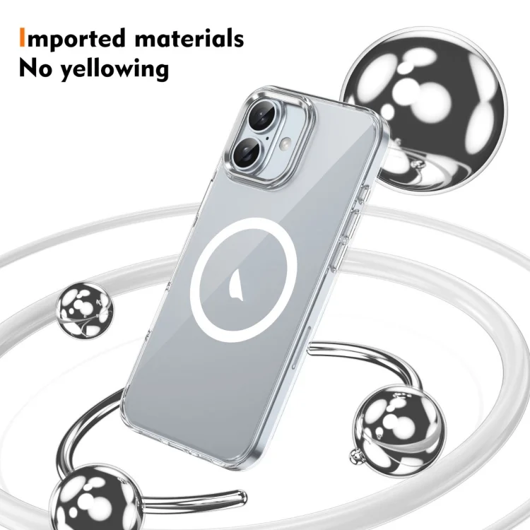 EDA006910613A_5.webp Ice Feel HD Transparent MagSafe PC Full Coverage Phone Case, For iPhone 16, For iPhone 15 Pro Max, For iPhone 15 Pro - Image 6