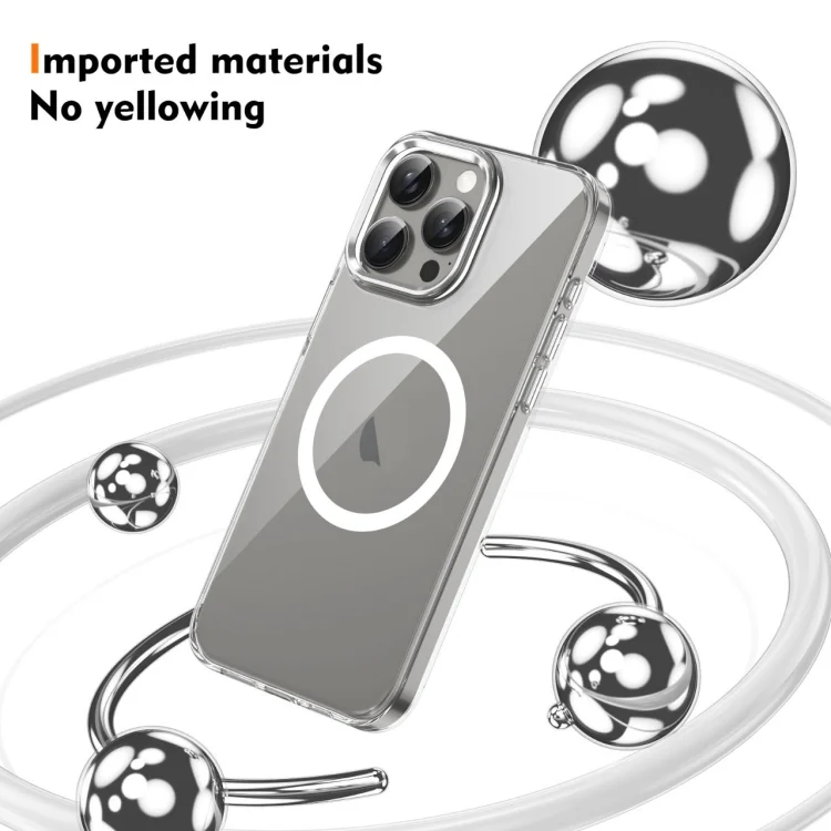 EDA006910616A_4.webp Ice Feel HD Transparent MagSafe PC Full Coverage Phone Case, For iPhone 16 Pro Max, For iPhone 16 Pro, For iPhone 16 Plus - Image 5