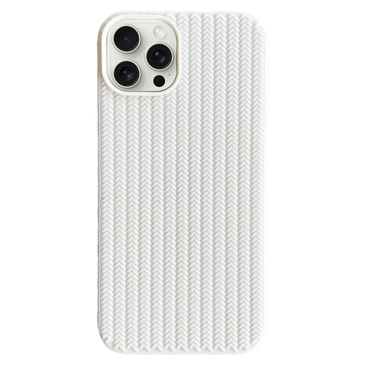 Weave Texture TPU Phone Case, For iPhone 16 Pro Max, For iPhone 16 Pro, For iPhone 16 Plus, For iPhone 16, For iPhone 15 Pro Max, For iPhone 15 Pro, For iPhone 15 Plus, For iPhone 15...