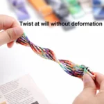 Slide Buckle Nylon Braided Watch Band - Image 6