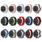 Slide Buckle Nylon Braided Watch Band - Image 7