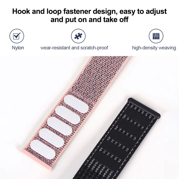 EDA0069179_B4.webp Plastic Connector Nylon Loop Watch Band - Image 5