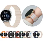 Solid Color Magnetic Silicone Watch Band - Image 2