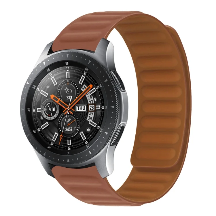 Contrast Color Magnetic Silicone Watch Band