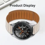 Contrast Color Magnetic Silicone Watch Band - Image 6