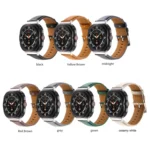 Plain Genuine Leather Watch Band - Image 3