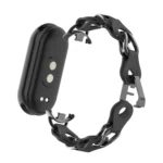 Fashion Hollow Metal Leather Chain Watch Band - Image 7