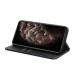 Carbon Fiber Texture Magnetic Flip Leather Phone Case, For Redmi Note 14 Pro 5G, For Redmi 14C 4G, For Redmi 13 4G - Image 4