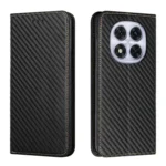 Carbon Fiber Texture Magnetic Flip Leather Phone Case, For Redmi Note 14 Pro 4G, For Redmi Note 14 4G 163.25mm, For Redmi A4 5G, For Redmi Note 14 5G