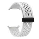 Hole Style Plastic Connector Magnetic Folding Buckle Silicone Watch Band - Image 7