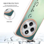 Electroplating Marble Dual-side IMD Phone Case, For Redmi 14C 4G, For Redmi 13 4G - Image 5