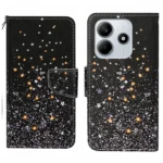 Colored Drawing Pattern Leather Phone Case, For Redmi Note 14 5G