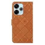 Ethnic Style Embossed Pattern Leather Phone Case, For Redmi 13 4G - Image 3