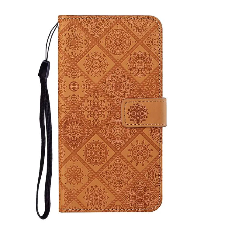 EDA006932507A_1.webp Ethnic Style Embossed Pattern Leather Phone Case, For Redmi Note 14 Pro 4G, For Redmi Note 14 4G 163.25mm - Image 2