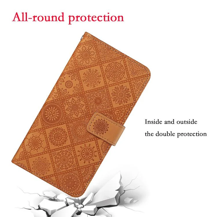 EDA006932507A_6.webp Ethnic Style Embossed Pattern Leather Phone Case, For Redmi Note 14 Pro 4G, For Redmi Note 14 4G 163.25mm - Image 7