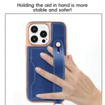 VIETAO Card Slot Wristband Phone Case with Lanyard, For iPhone 16 Pro Max, For iPhone 16 Pro, For iPhone 16 Plus, For iPhone 16 - Image 9