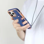 VIETAO Card Slot Wristband Phone Case with Lanyard, For iPhone 16 Pro Max, For iPhone 16 Pro, For iPhone 16 Plus, For iPhone 16 - Image 10