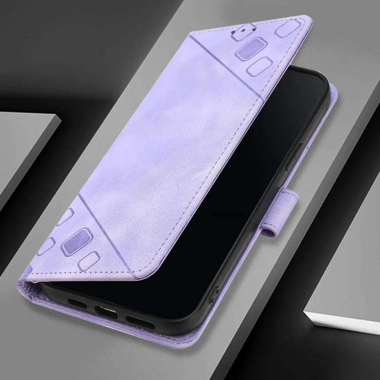 EDA006939501A_1.webp Skin-feel Embossed Leather Phone Case, For Redmi K70 Ultra 5G Global, For Redmi 13 4G - Image 2