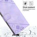 Skin-feel Embossed Leather Phone Case, For Redmi K70 Ultra 5G Global, For Redmi 13 4G - Image 6