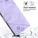 Skin-feel Embossed Leather Phone Case, For Redmi Note 14 4G 163.25mm, For Redmi Note 14 5G Global, For Redmi Note 14 Pro 5G Global - Image 6