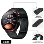 22mm Quick Release Titanium Metal Watch Band - Image 7