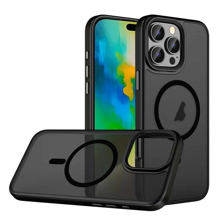 Skin Feel Frosted MagSafe Magnetic Phone Case, For iPhone 16 Pro Max, For iPhone 16 Pro, For iPhone 16 Plus, For iPhone 16, For iPhone 15 Pro Max, For iPhone 15 Pro, For iPhone 15 Plus, For iPhone ...