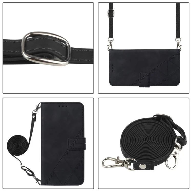 EDA006943106A_2.webp Crossbody 3D Embossed Flip Leather Phone Case, For OnePlus Ace 5 Pro / Ace 5 / 13R, For OnePlus Nord 4 5G, For OnePlus Nord CE4 Lite - Image 3